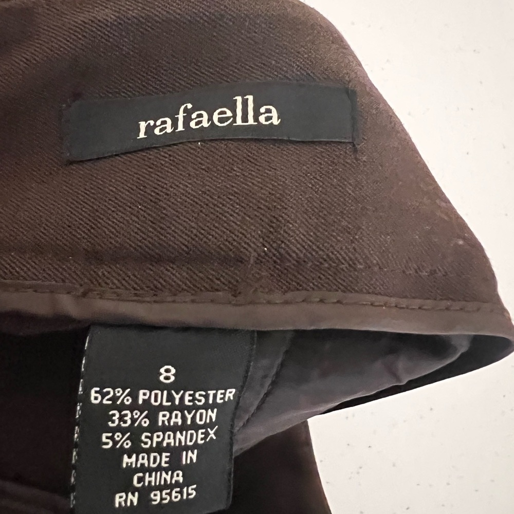 Rafaela pants brown size 8 - Picture 2 of 6